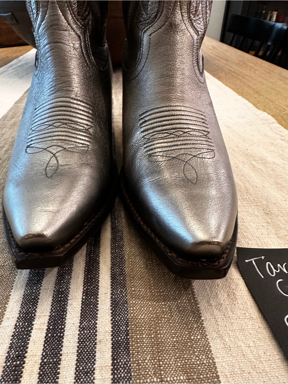 Tecovas Silver Sadie size 9
